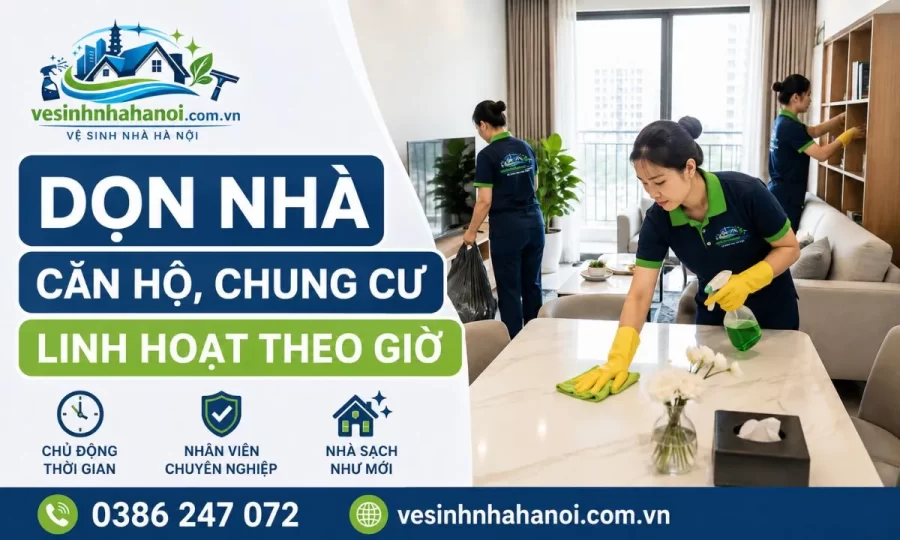 Dọn căn hộ chung cư Ba Đình theo giờ