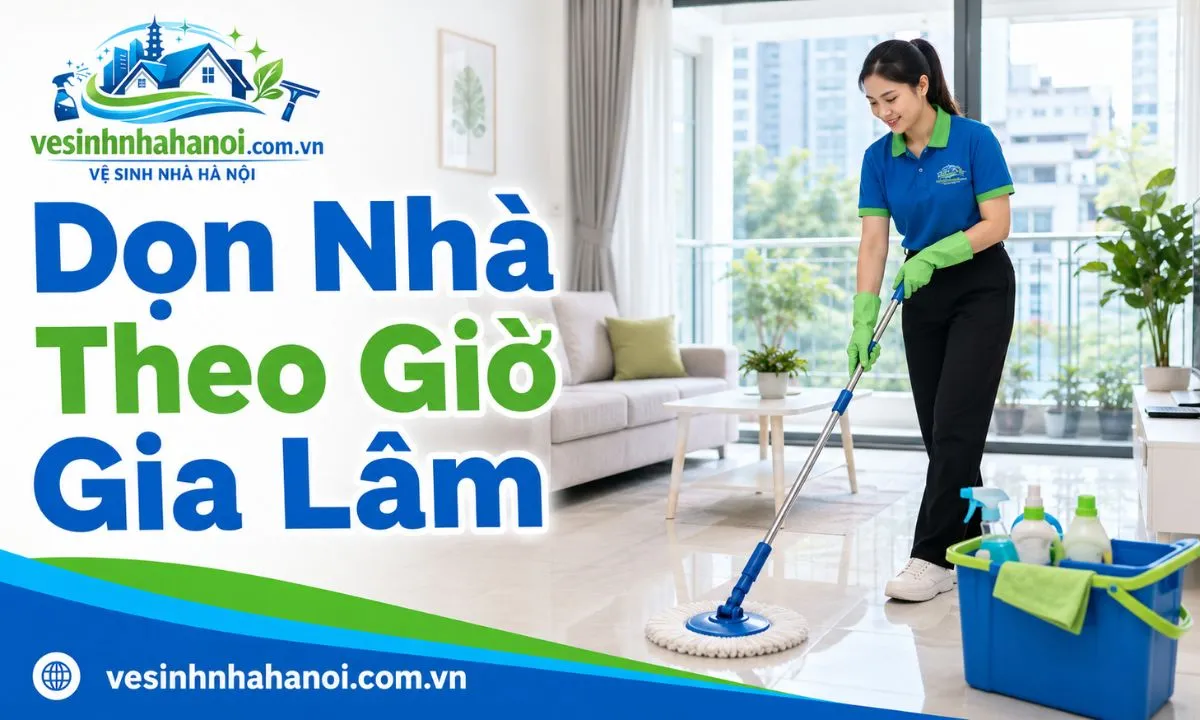 Dọn nhà theo giờ Gia Lâm cho chung cư, nhà phố, văn phòng nhỏ