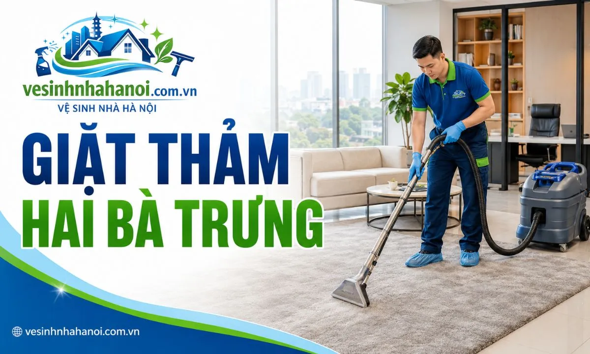 Giặt thảm Hai Bà Trưng tận nơi cho nhà dân, văn phòng, spa, quán cafe
