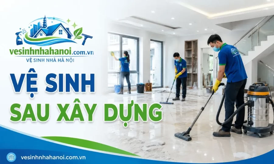 Vệ sinh sau xây dựng Quảng Ninh